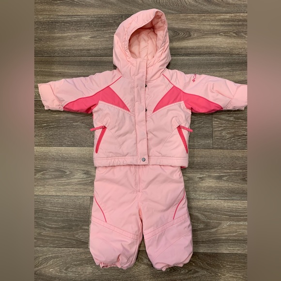 Columbia Girl Baby Snow Suit 12 pc set